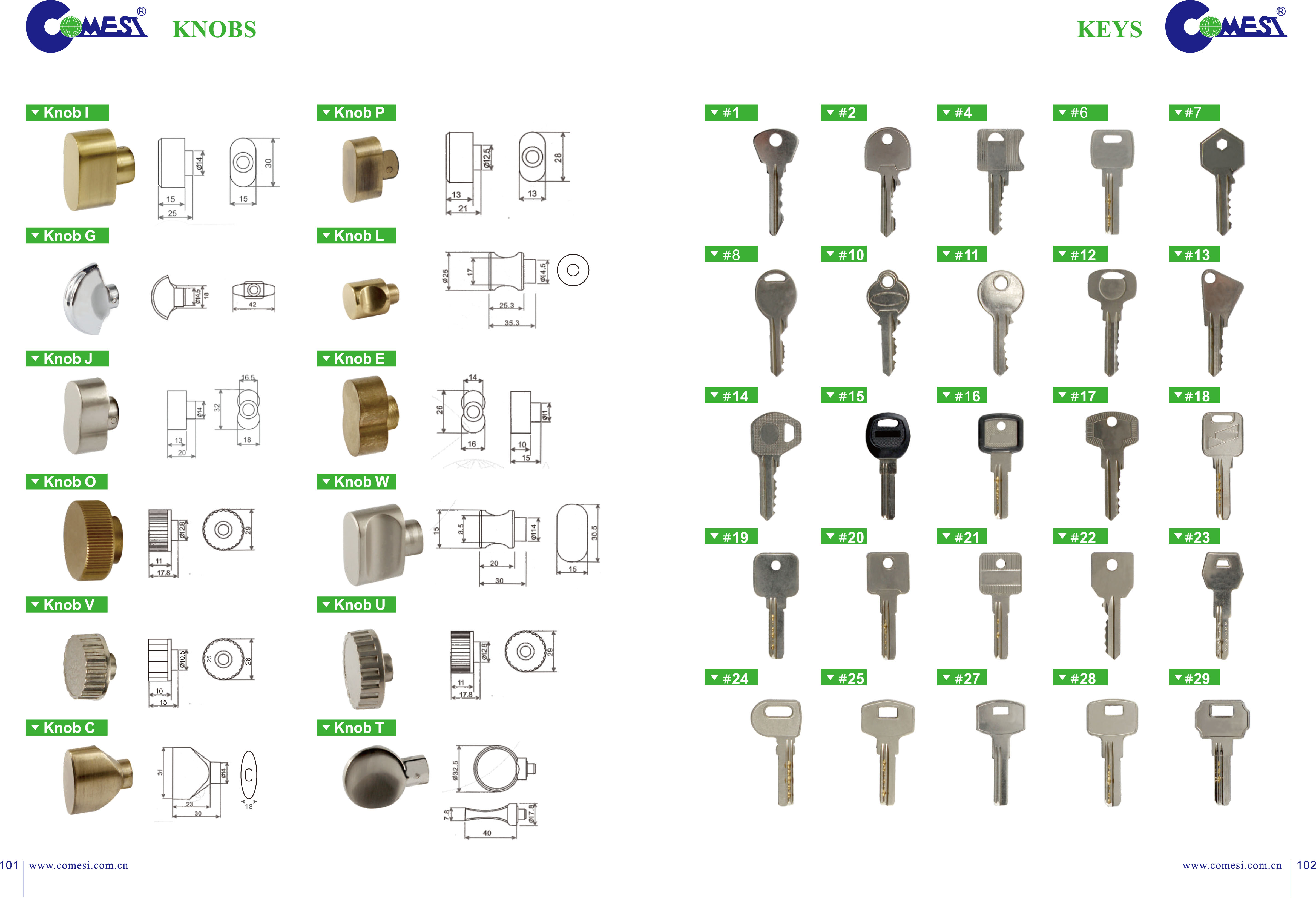 key & knobs